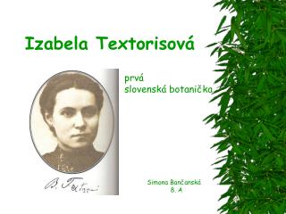 Izabela Textorisová
