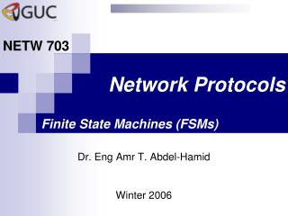 Network Protocols