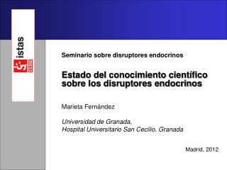 Seminario sobre disruptores endocrinos