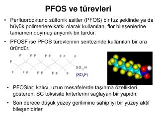 PFOS ve türevleri