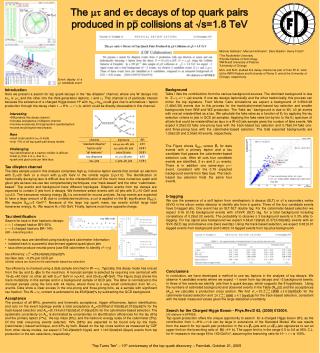 TopFest2005Gallinaro_taudileptons_poster