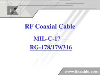 RF Coaxial Cable