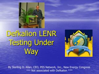 Defkalion LENR Testing Under Way