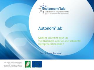 Autonom’lab