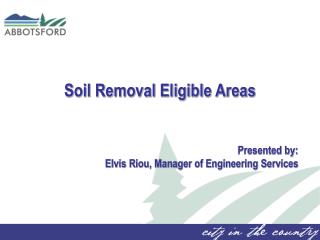 Soil Removal Eligible Areas