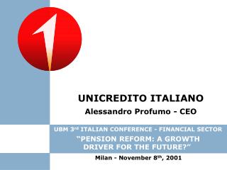 UNICREDITO ITALIANO