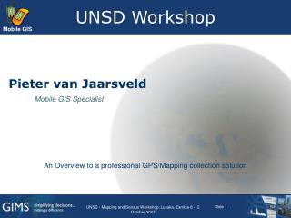 UNSD Workshop