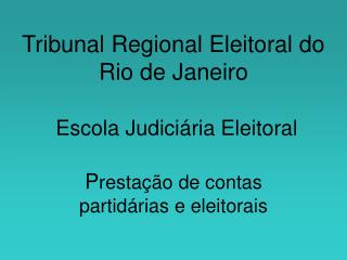 Fiscalização da Justiça Eleitoral