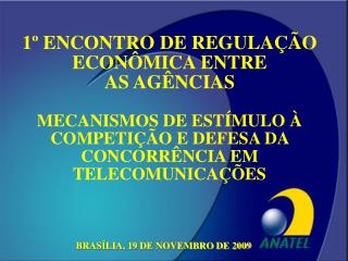 BRASÍLIA, 19 DE NOVEMBRO DE 2009