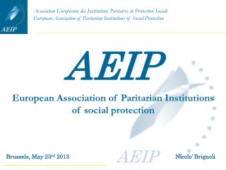European Association of Paritarian Institutions of social protection
