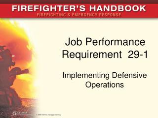 Job Performance Requirement 29-1