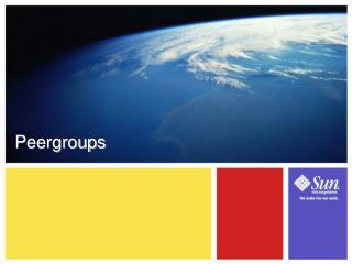 Peergroups