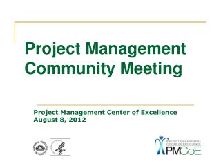 Project Management Community Meeting