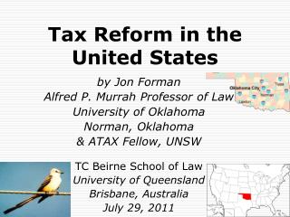 Tax Reform in the United States