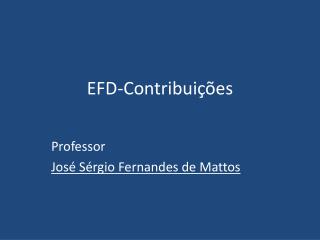 EFD-Contribuições