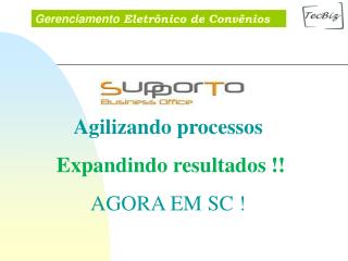 Gerenciamento Eletrônico de Convênios