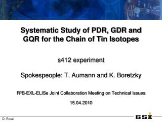 Systematic Study of PDR, GDR and GQR for the Chain of Tin Isotopes