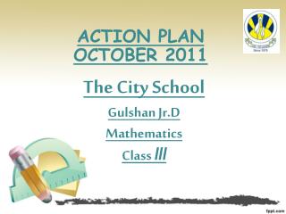 ACTION PLAN OCTOBER 2011