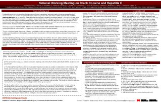 National Working Meeting on Crack Cocaine and Hepatitis C