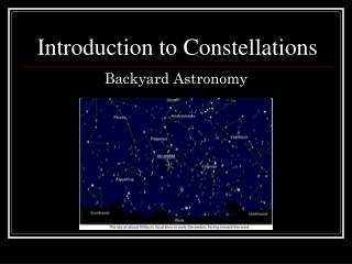 Introduction to Constellations