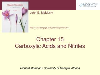 Carboxylic Acids and Nitriles