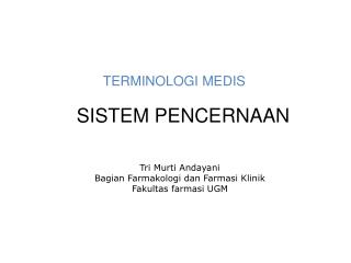 TERMINOLOGI MEDIS