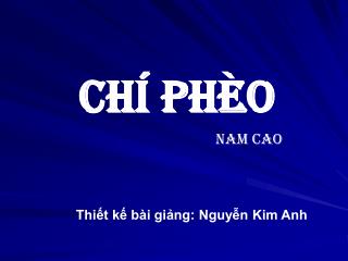 Chí Phèo