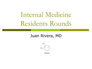 Internal Medicine Residents Rounds
