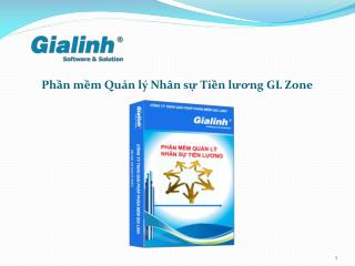 Phần mềm Quản lý Nhân sự Tiền lương GL Zone