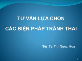 Nhs Tạ Thị Ngọc Hòa