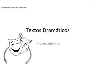 Textos Dramáticos