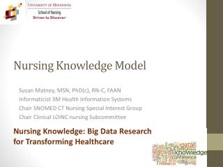 Nursing Knowledge Model