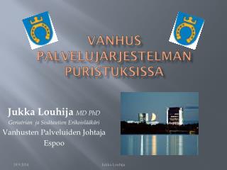 Vanhus palvelujärjestelmän puristuksissa