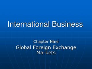 International Business