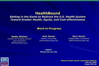 …In support of Healthiest Nation