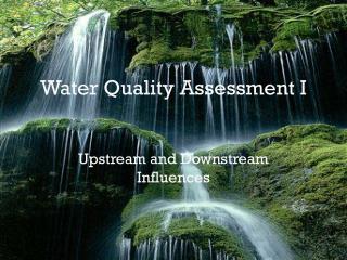 Water Quality Assessment I