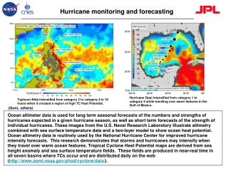 Hurricane monitoring and forecasting