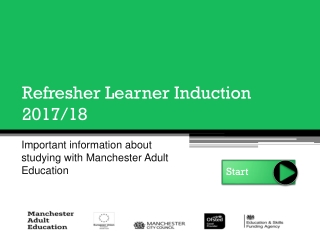 Important information about studying with Manchester Adult Education