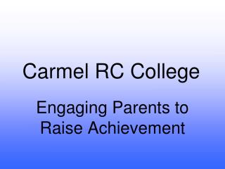 Carmel RC College