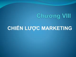 Chương VIII
