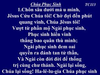 Chúa Phục Sinh