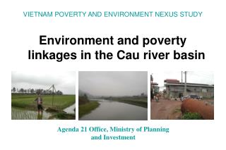 VIETNAM POVERTY AND ENVIRONMENT NEXUS STUDY