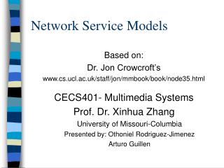 Network Service Models