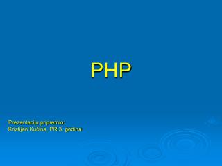 PHP