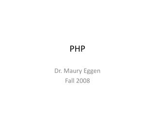 PHP