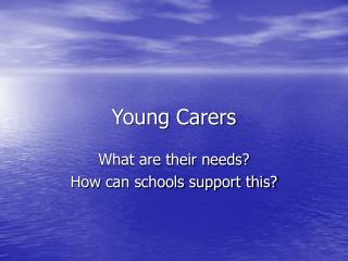 Young Carers