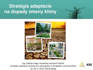 Stratégia adaptácie na dopady zmeny klímy