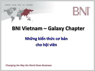 BNI Vietnam – Galaxy Chapter