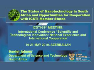 ICSTI-61 st MEETING: