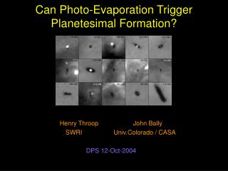 Can Photo-Evaporation Trigger Planetesimal Formation?